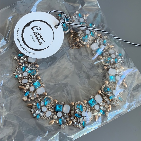 CATITA JEWELRY - Blue Necklace Jewelry. - Picture 2 of 2